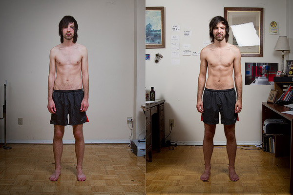 Jared Polowick skinny to muscular ectomorph bulking progress photos