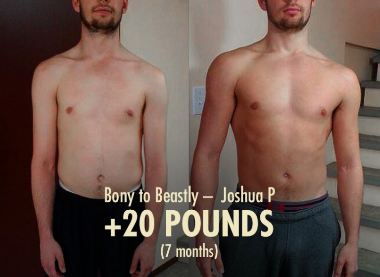 Bony to Beastly Ectomorph Hardgainer Transformation—How to build broad