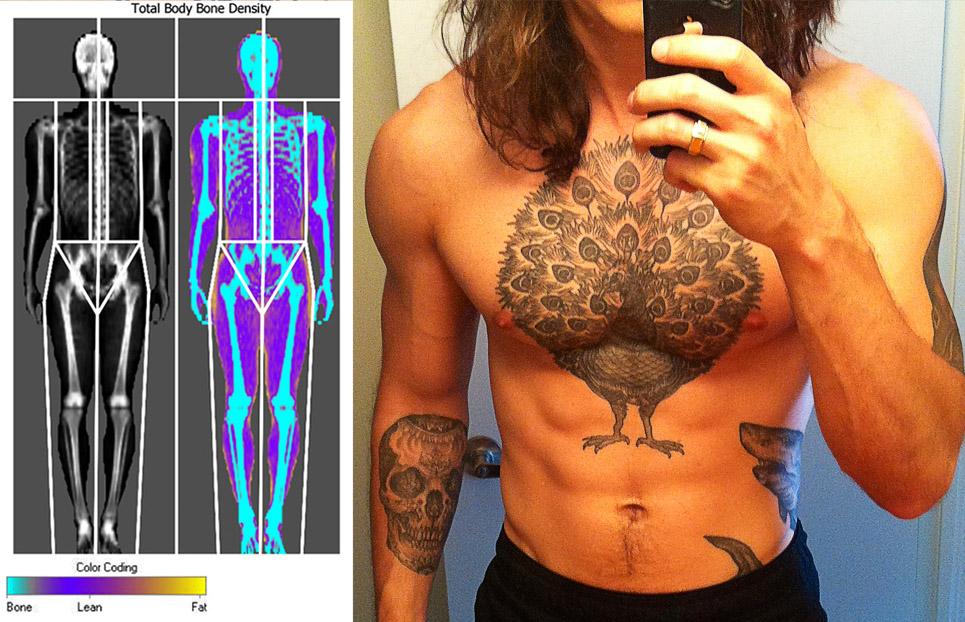 Bony to Beastly Shane Duquette Body Fat Percentage DEXA Scan