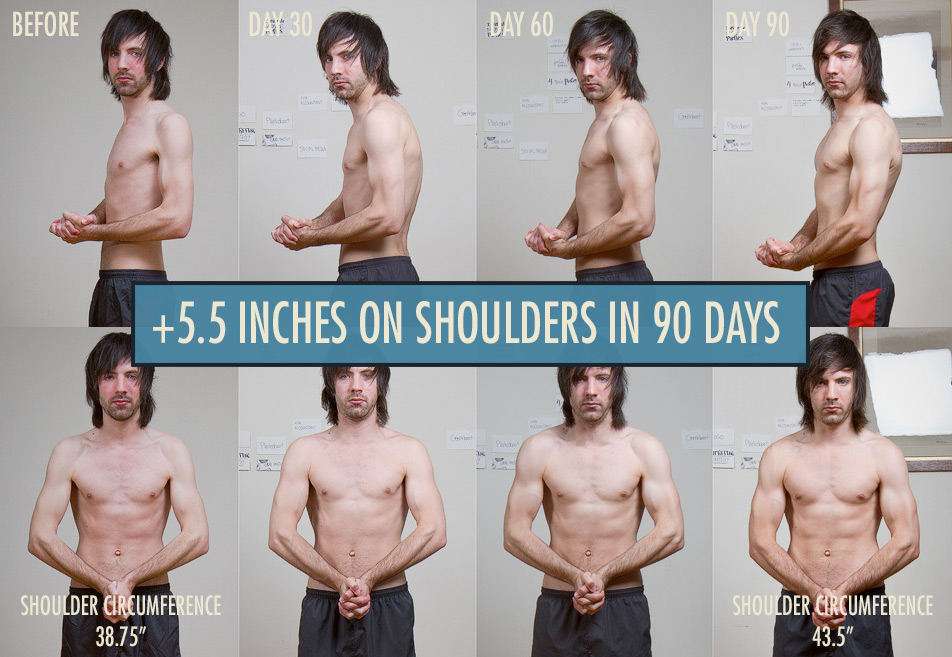 How To Build Broader Shoulders For Skinny Guys Bony To Beastly