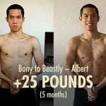 Albert, who did the program while doing his medical residency, showing that it's possible to build muscle leanly even with an insane work schedule.