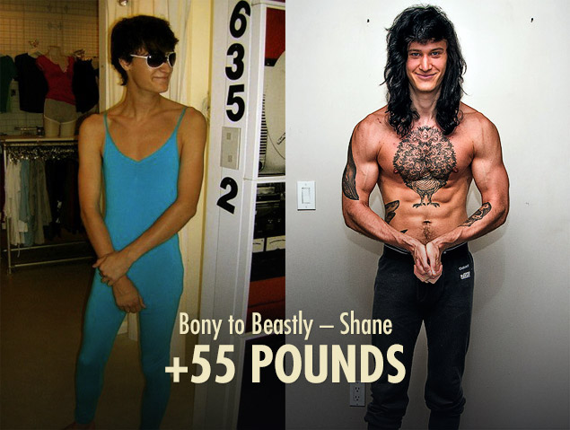 Shane Duquette Ectomorph / Hardgainer Transformation