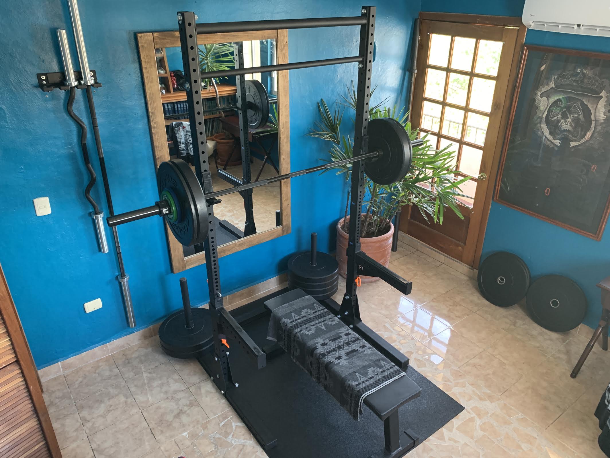 Home gym online bar