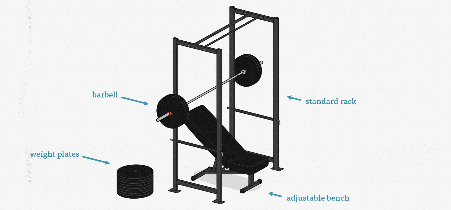 DIY Adjustable Bench Press - step by step - home gym equipment