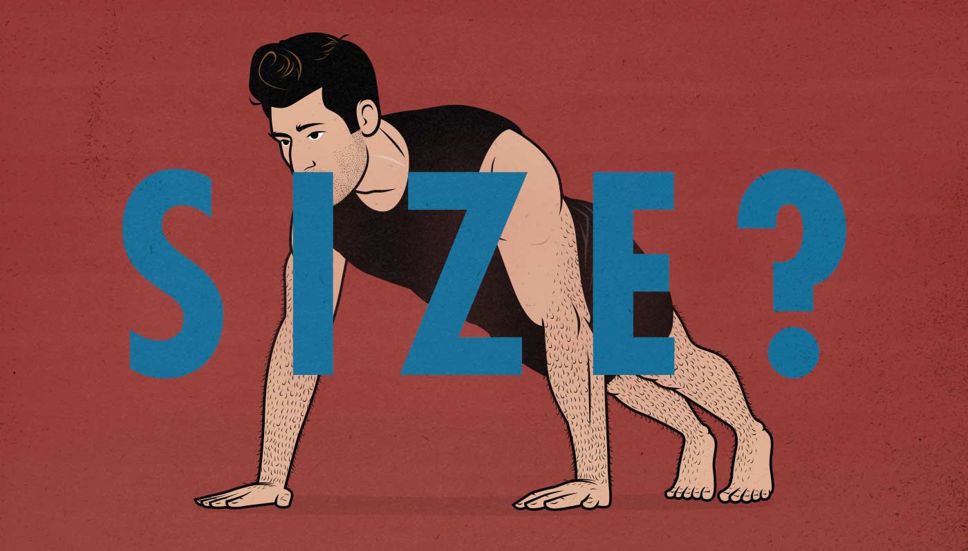 Are Bodybuilding Exercises Good for Gaining Muscle Size? (Push-Up Illustration)