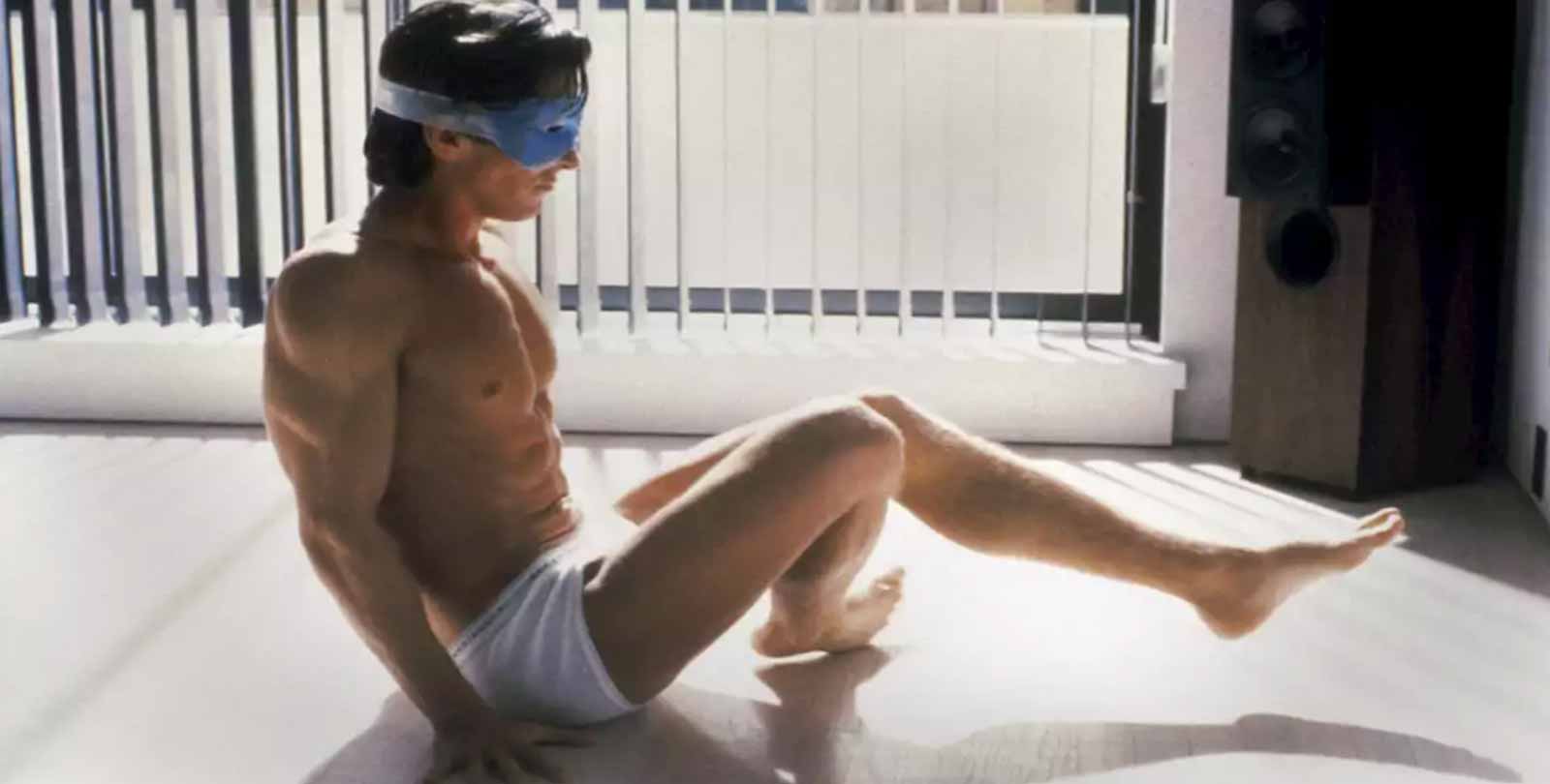 Photo showing Christian Bale in American Psycho.