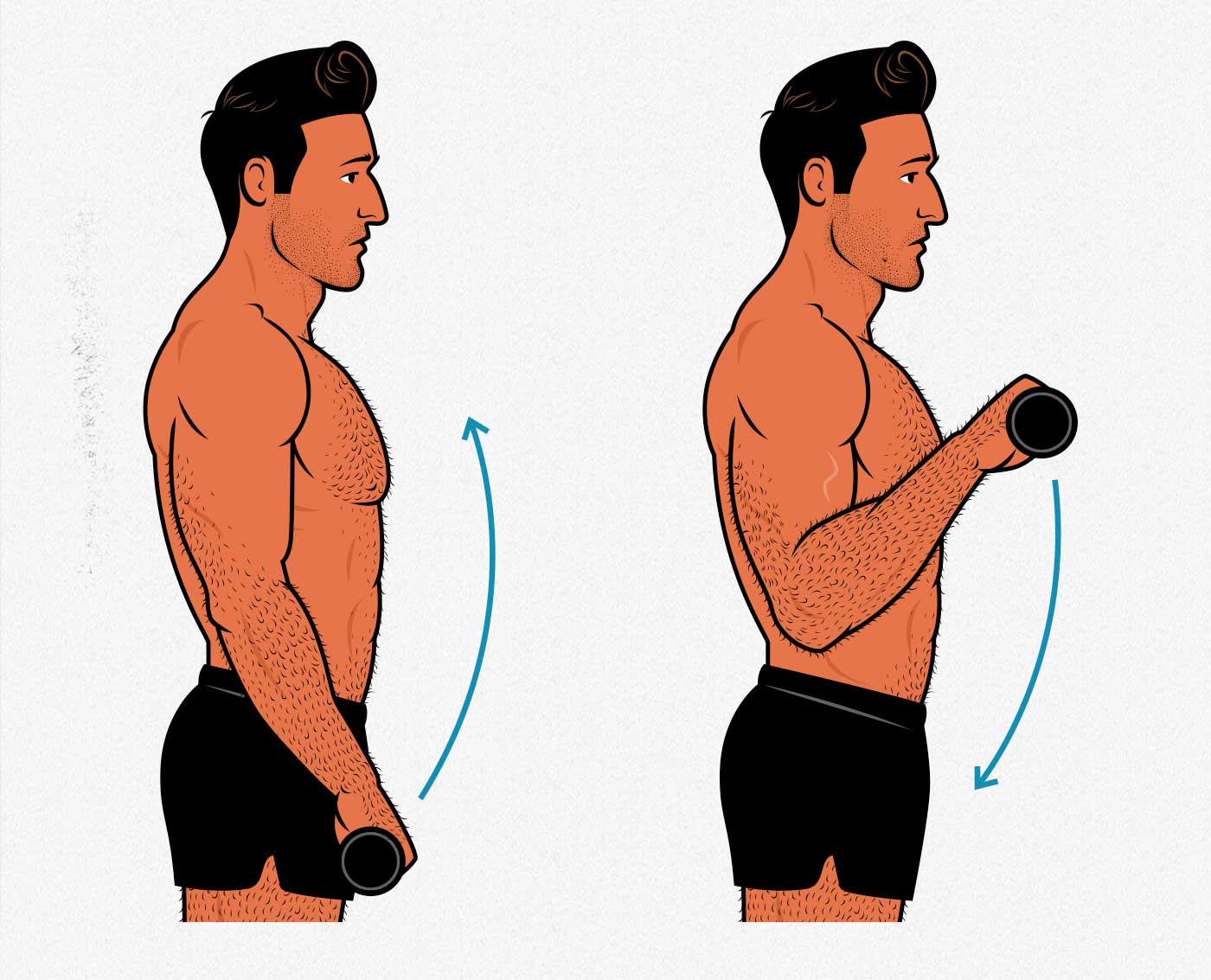 How to clearance build up forearms