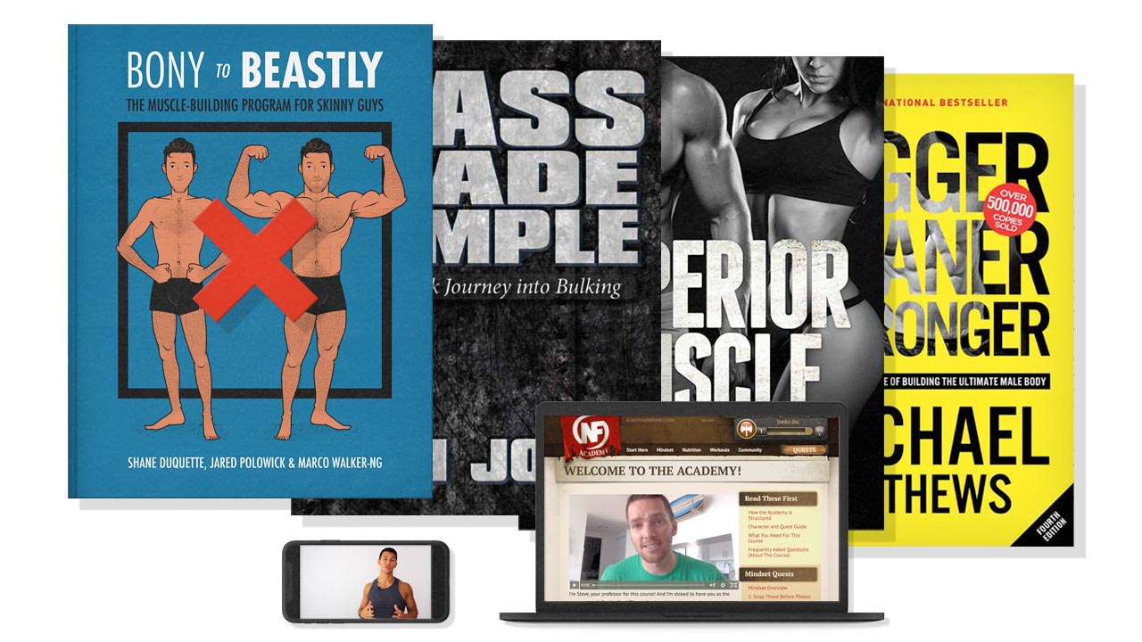 Expert review of the five best bulking programs for skinny beginners.