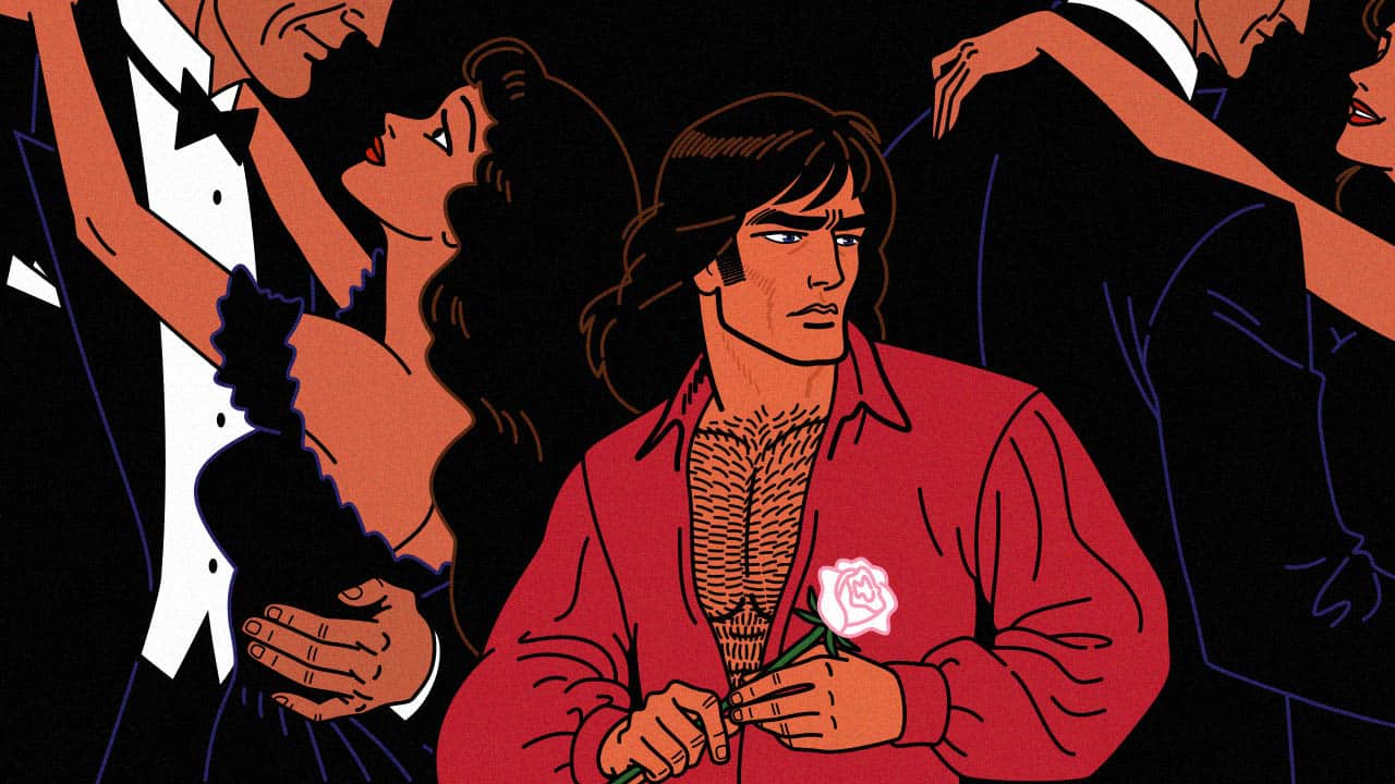 Illustration by Shane Duquette of a short guy struggling to attract women.